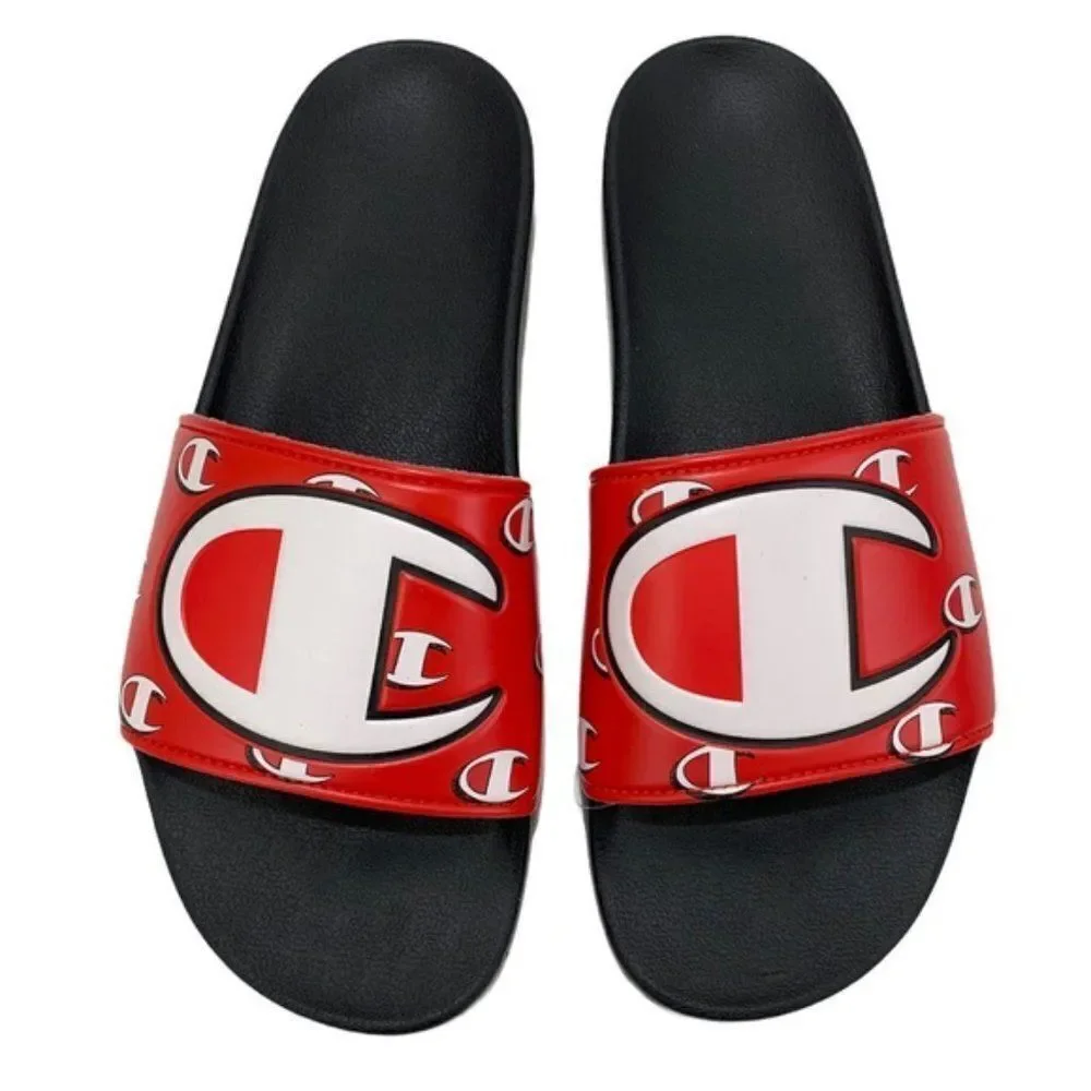 NIB Champion IPO Repeat C Boy's Slide Sandals 6